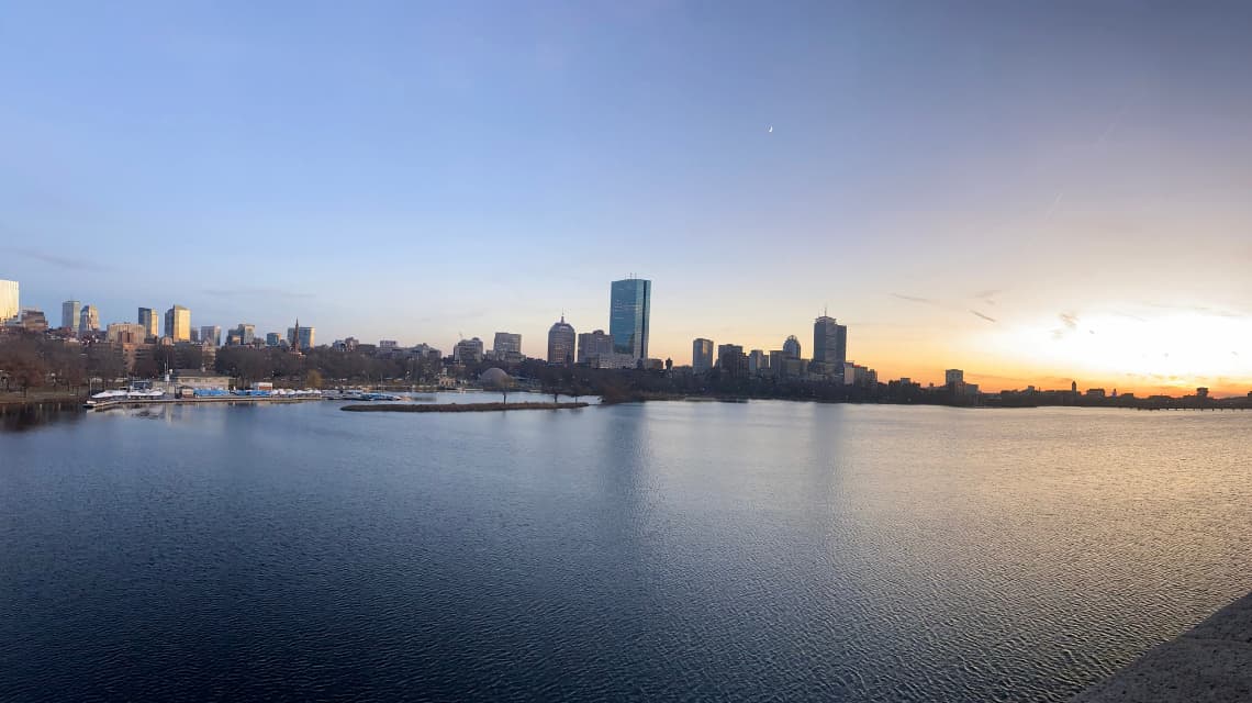Boston from the Charles River