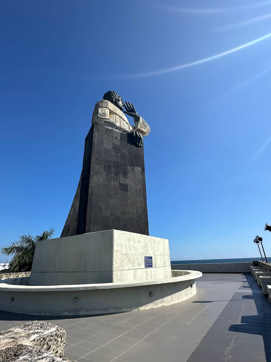 Monument of Antonio De Montesinos in Santo Domingo, DR