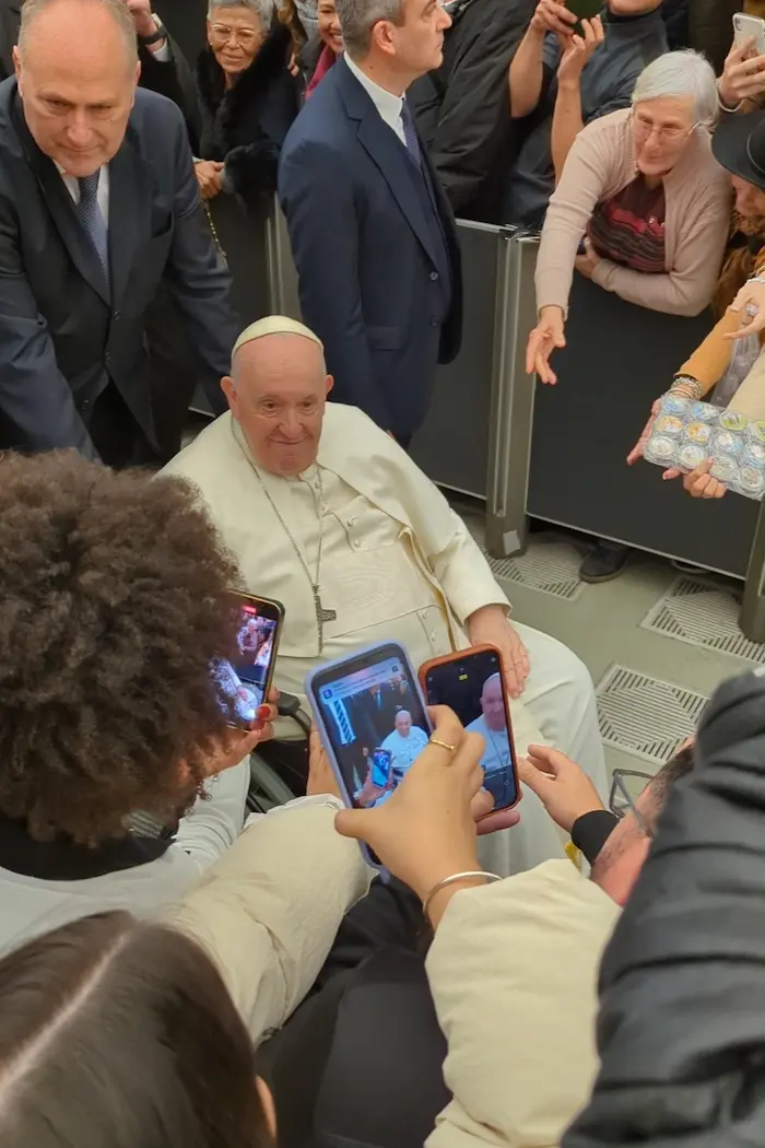 Photo of Pope Francis in 2023