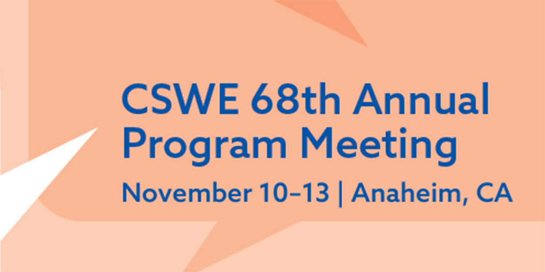 Logo for the CSWE Program Meeting