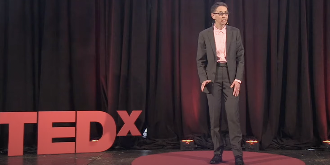 Lynne Marie Wanamaker gives a Tedx Talk in 2017.