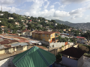 Freetown, Sierra Leone view of the city
