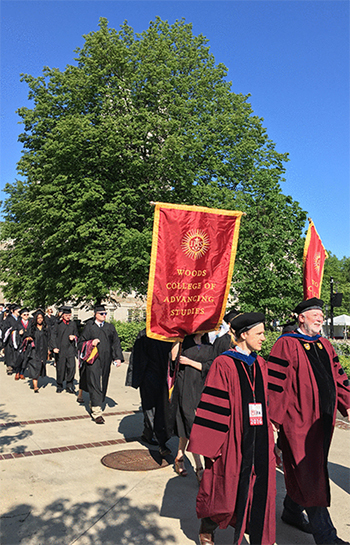 Woods College Academic Procession