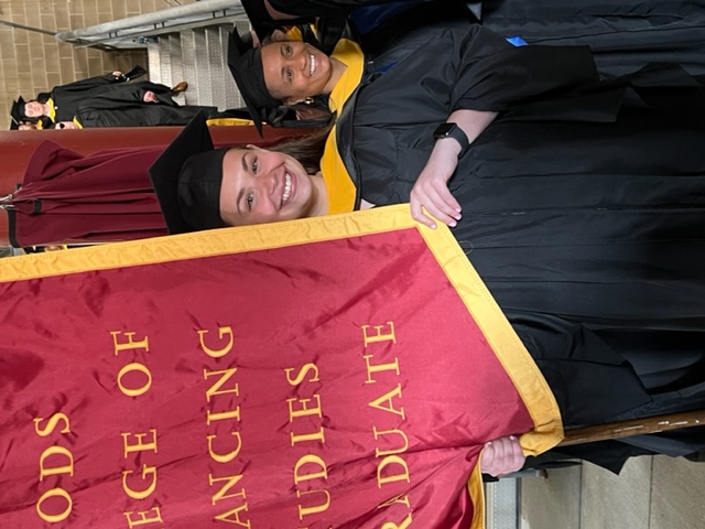 Woods College Diploma Ceremony seats reseved for grads