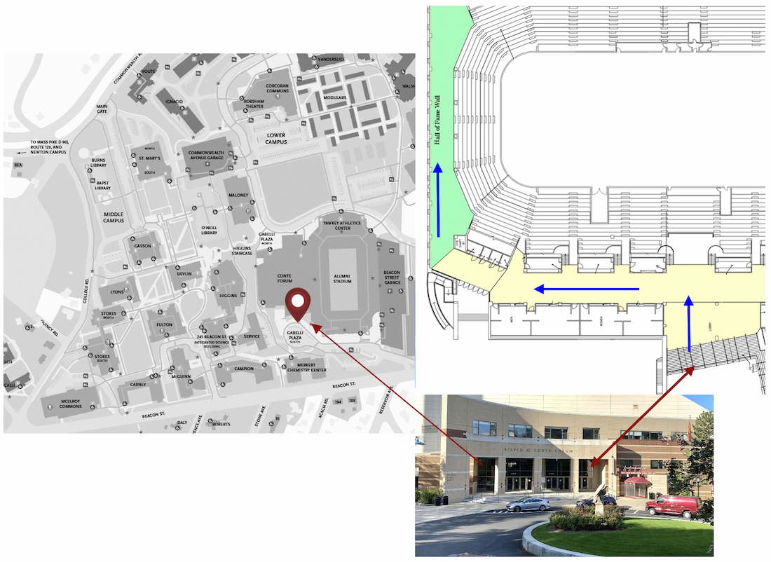 Woods College Graduate Assembly Point location