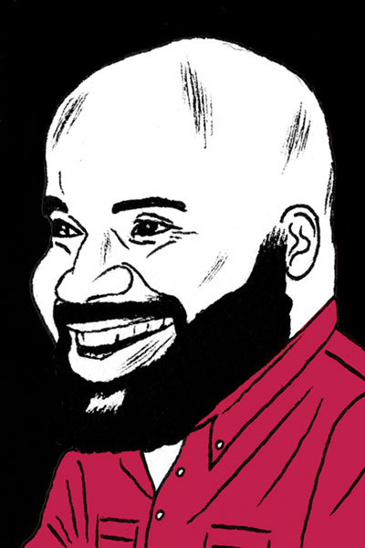 Illustration of Jeff Augustin