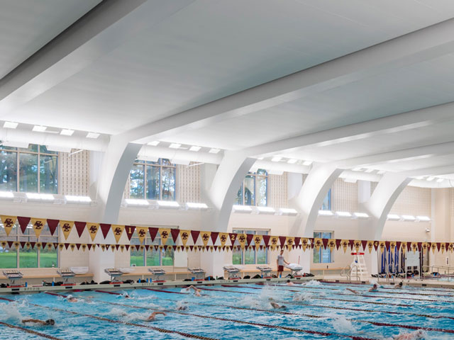 The Connell Recreation Center at Boston College