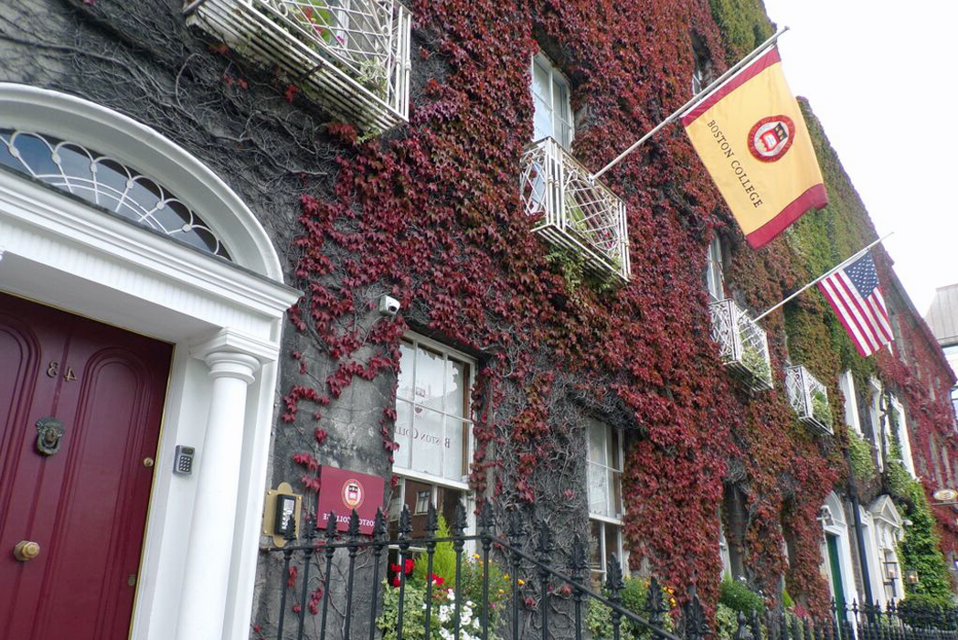 exterior of BC Ireland building