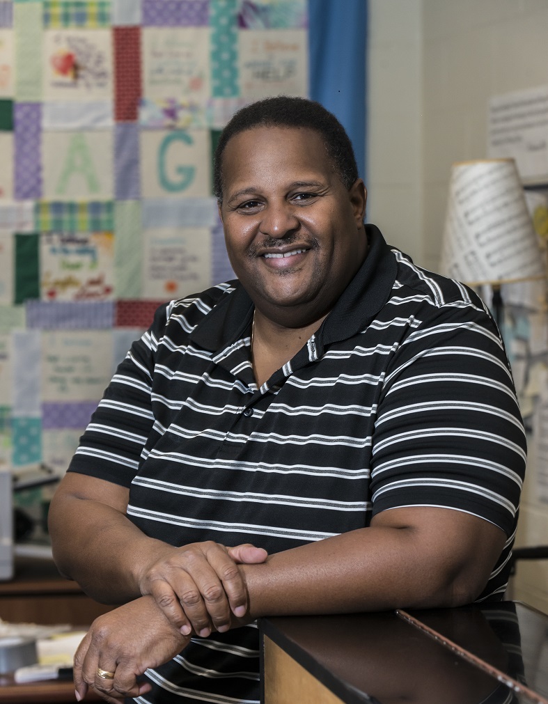 Campus Ministry staff members photographed for their web pages and possible publications uses. Meyer Chambers.