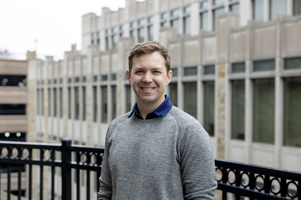 March 31, 2025 -- Boston College Assistant Professor of the Practice in Economics Peter Devine.