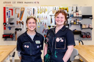 Photo of Maggie Hynes and Madie Simmons
