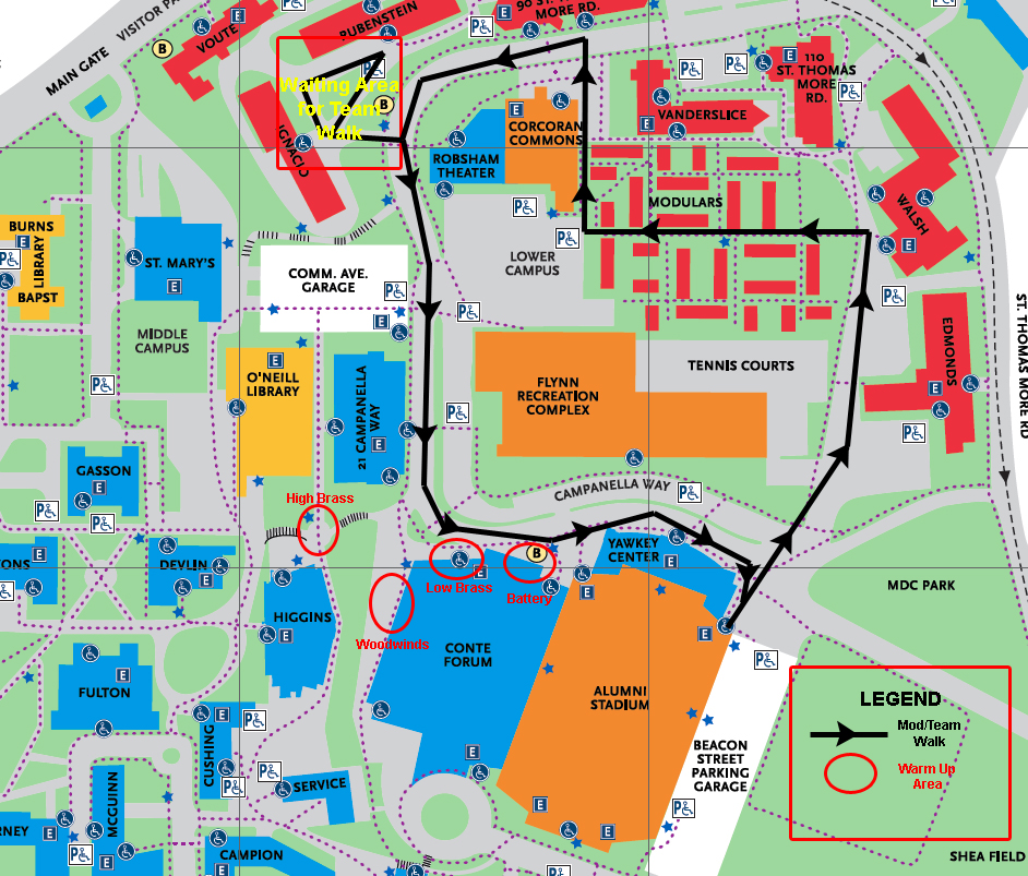 Boston College Football Alumni Stadium Seating Chart