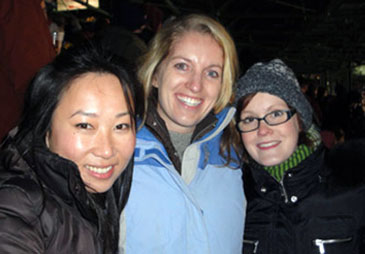 Alumnae at Frozen Fenway