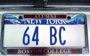 BC Vanity Plate