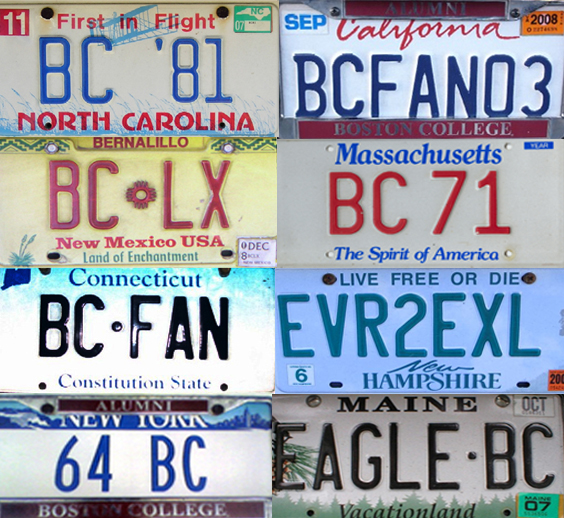 BC Vanity Plates